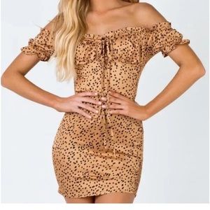 Princess Polly Cheetah Mini Dress